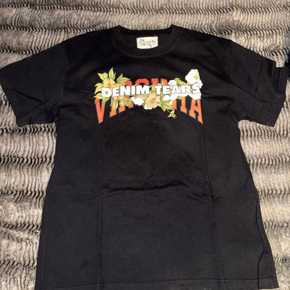 Denim Tears Virginia Black Graphic Tee